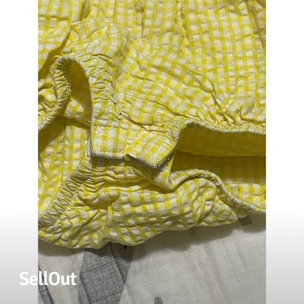 Starting Out Yellow Gingham Bodysuit 18m - Picture 4 of 7